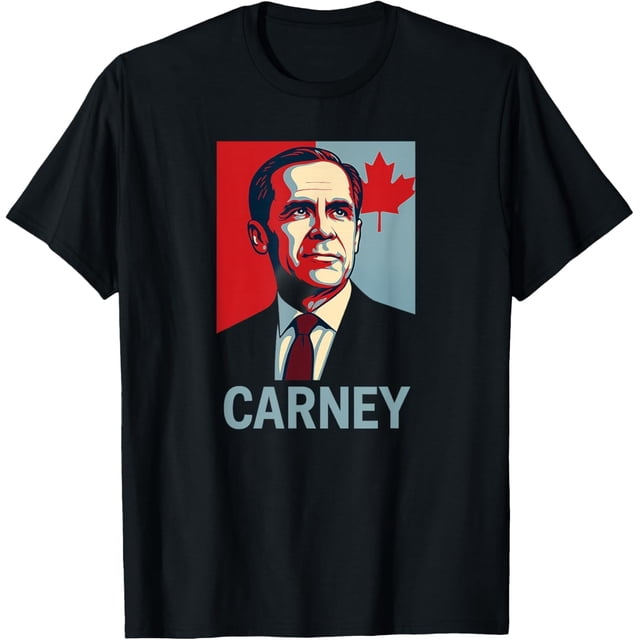 Mark Carney Pop Art - Camiseta del primer ministro canadiense Mark Carney