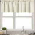 thumbnail image 3 of Ambesonne Ivory Valance & Curtain, Baroque Blooms, 55"x45", Cream, 3 of 6