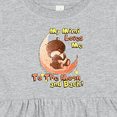thumbnail image 4 of Inktastic My Mimi Loves Me to the Moon and Back Girls Baby Dress, 4 of 5
