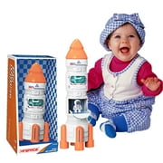 CSCHome Baby Toddler Space Toys DIY Astro Venture Space Playset Preschool Rocket Ship Toys with Lights and Sound for Boys Girls