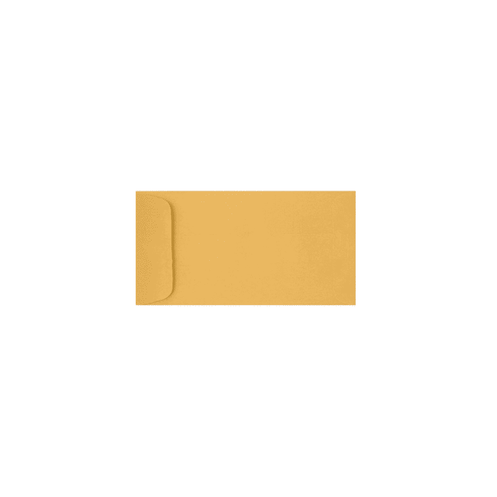 LUXPaper #14 Open End Envelopes, 5 x 11 1/2, Brown Kraft, 250/Pack