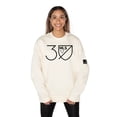 thumbnail image 2 of Unisex Gameday Couture Cream MLS 30th Anniversary Fleece Pullover Sweatshirt, 2 of 4
