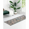 thumbnail image 3 of Rugs.com Lola Collection Rug – 10 Ft Runner Blue Medium Rug Perfect For Hallways, Entryways, 3 of 9