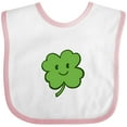 thumbnail image 3 of Inktastic Cutest Clover in the Patch Boys or Girls Baby Bib, 3 of 4