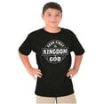 thumbnail image 3 of Seek Kingdom of God Christian Crewneck T Shirts Boy Girl Teen Brisco Brands M, 3 of 6