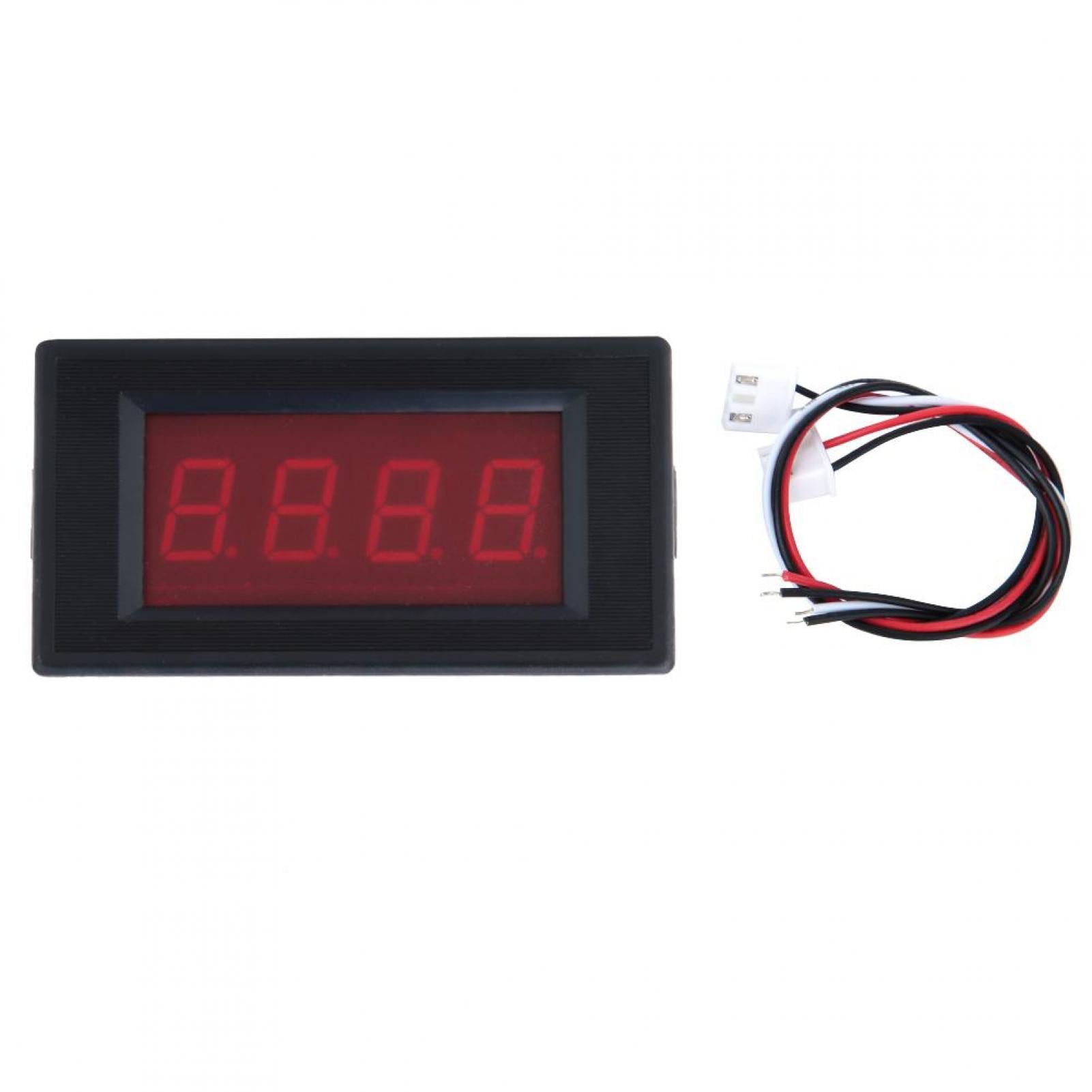 1PC DC 20A/50A 3 1/2 Digital Red LED Display Ampere Panel Meter Accurate Ammeter 