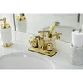 thumbnail image 2 of Kingston Brass KB4642ZX 4 in. Centerset Bathroom Faucet, Polished Brass, 2 of 5