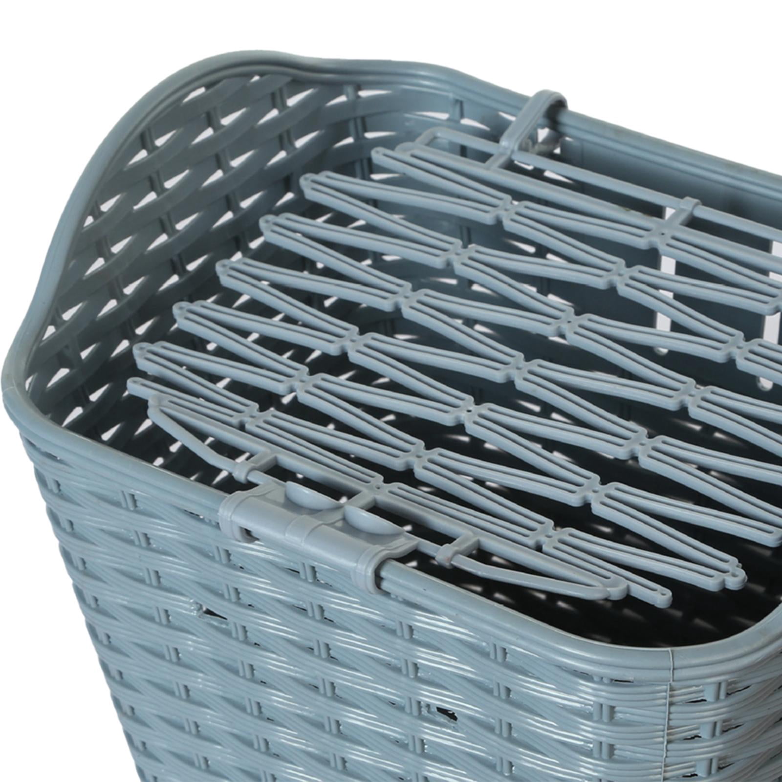 Front Basket with Cover Bike Basket for Outdoors Cycling Accessories Gray
