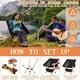 thumbnail image 3 of Silla de camping, silla de playa plegable ultraligera compacta, silla de camping plegable portátil, silla plegable portátil ultraligera con bolsa de transporte para acampar, picnic, pesca, 3 of 5