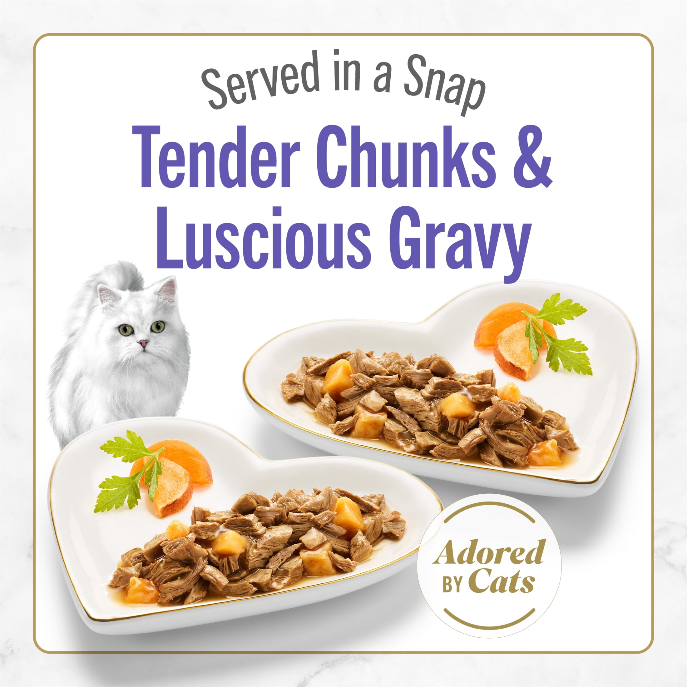 (6 pack) Purina Fancy Feast Petites With Roasted Turkey Entrée with Sweet Potato in Gravy Gourmet Wet Cat Food Pate