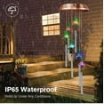 thumbnail image 4 of Lanthium Stainless Steel Solar Hummingbird Wind Chimes Long Lasting Lithium Batt, 4 of 9