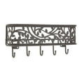 thumbnail image 1 of Design Imports Z01652 Wall Mount Mail & Kery Organizer, Dark Grey, 1 of 10