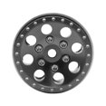 thumbnail image 4 of maskred 8-Spoke 28.5mm Metal Wheel Rims For 1/18 1/24 1.0 Inch Trx4m Crawler RC Car Part Black, 4 of 6