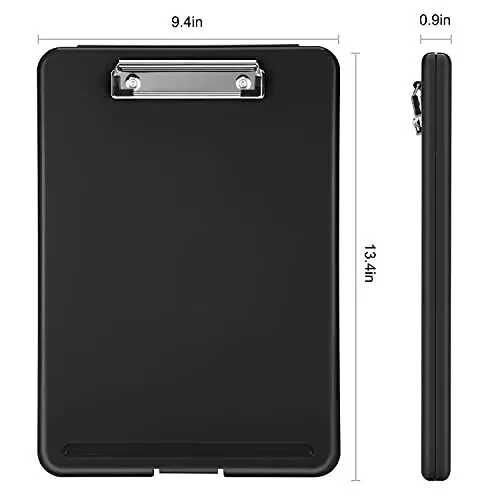 Hardware Contractor Clipboard File Clip Worksite Solid Storage Case Durable Box