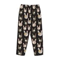 thumbnail image 5 of Daiia Flowe Rooster Women's Sleep Pant with Pockets and Drawstring,Pajama Pants-Medium, 5 of 9