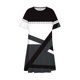 thumbnail image 5 of Vestido de Manga Corta para las Mujeres Casual Impreso Cuello Redondo, Vestido de las Señoras para la Primavera Y el Verano de Uso Diario, 5 of 9