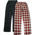 thumbnail image 3 of Hanes Men's 2-Pack Flannel Sleep Pant, 3 of 6