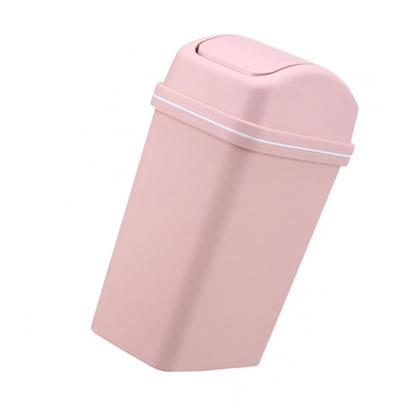Trash Can Modern Swing Lid Trash Bin Trash Can Waste Can With Top Lid for Multiple Setting