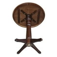 thumbnail image 4 of 36" Round Pedestal Bar Height Table - Mocha, 4 of 5
