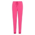 thumbnail image 5 of M&M SCRUBS Women's Essential Scrub Top and Pant Cool Stretch Jogger Scrub Set (Medium, Hot Pink), 5 of 6