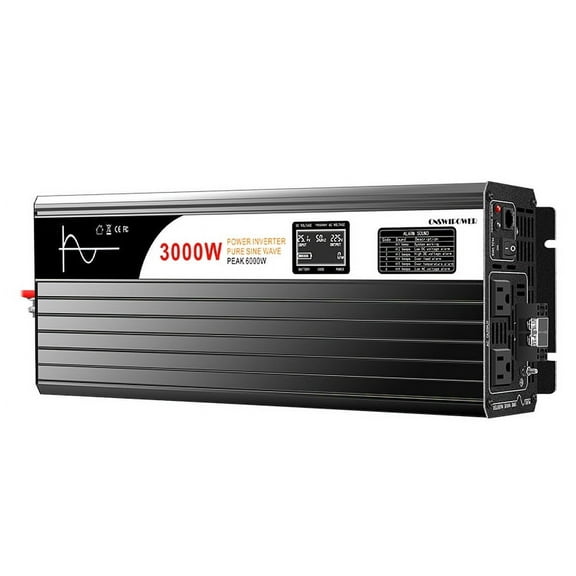 CNSWIPOWER 48V 3000W power inverter pure sine wave to 120V For Home Car Solar