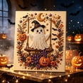 thumbnail image 4 of Halloween Ghost Pearl Art DIY Kit, Spooky Cute 3D Diamond Painting Crafts for Adults, DIY Fall Home Decor Wall Art, Beginner DIY Seasonal Party Gift, 4 of 4