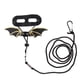 thumbnail image 1 of 1pcs Pet Reptile Gecko Bearded Dragon Leash para reptiles de / M / Negro + dorado-m Gloria Correa de reptil lagarto, 1 of 9