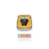 DMV Ultra Hard Contact Lens Remover and Cute Animal Cartoon Travel Case with Accessories Bundle (Bull)