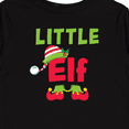 thumbnail image 4 of Inktastic Christmas Little Elf Boys or Girls Long Sleeve Toddler T-Shirt, 4 of 5