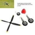 thumbnail image 4 of Hélice De Avión RC, Ajuste Preciso, Fácil De Montar, Kit De Cuchillas De Tren De Aterrizaje De Carenado, Estable, De Larga Duración Para Aviones XK A280 RC, 4 of 7