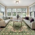 thumbnail image 2 of Ultrug Vintage Rugs Soft Accent Area Rug for Bedroom Living Room Home Decor Carpet,5'x8',Green, 2 of 7
