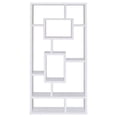 thumbnail image 3 of Corey 71-inch 10-shelf Bookshelf White, 3 of 10