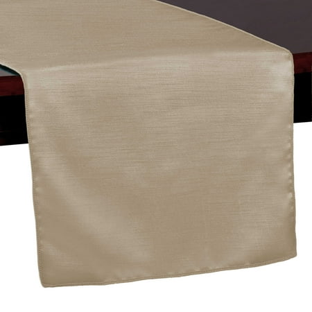 

Ultimate Textile Reversible Shantung Satin - Majestic 14 x 72-Inch Table Runner