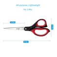 thumbnail image 2 of Tijeras LIVINGO multiusos, 8.5 pulgadas, paquete de 3, Ultra Sharp, 2 of 6