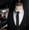 Black, variant on Mens Solid Color Tie For Men,Handmade Neckties With Multiple Colors
