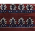 thumbnail image 4 of oneOone Georgette Viscose Fabric Floral Block Printed Fabric 1 Yard 42 Inch Wide, 4 of 4