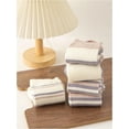 thumbnail image 2 of YooGuoGuo Women's 6pairs Floral Plaid Print Crew Socks, 2 of 4