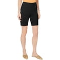 thumbnail image 1 of I-N-C Womens Curvy Casual Bermuda Shorts black 6, 1 of 1