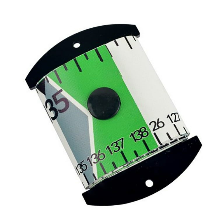Magazine Waterproof Amount of Fish Tape Measure Feason Fishing Meter Fishing Tools Fish Rulers, Size: 1.38, Green