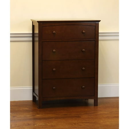 Child of Mine by Carter's Jamestown 4-Drawer Dresser, Chestnut