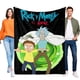 thumbnail image 1 of Rick y Morty: El Anime anti-pilling, suave, ligera, esponjosa y acogedora de lujo para hogar y cocina – Perfecta para niños y adultos,120X150cm, 1 of 6