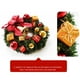 thumbnail image 4 of Cateissary de guirnalda de bolas con lazo de Navidad 2020 de 30cm, guirnalda de flores artificiales, adorno para fiesta en casa, decoraciones Kits de decoración para fiestas No.01 Cateissary HA1055-01, 4 of 6