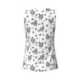 thumbnail image 5 of Sigee Funny Chicken for Women's Workout Tank Top,Running Tank Tops,Sleeveless Gym ClothesX-Large, 5 of 8