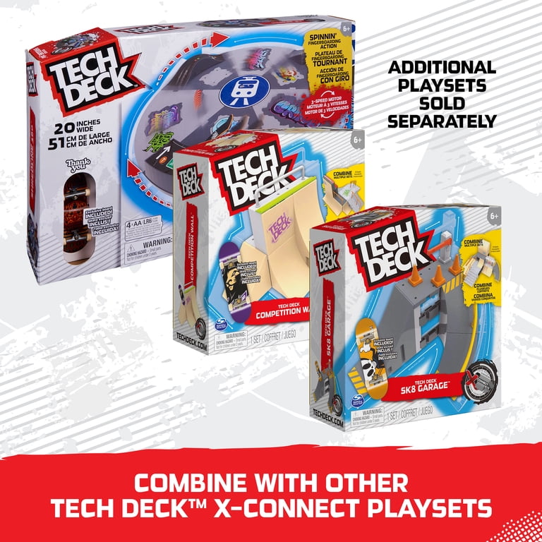 Tech Deck, Shredline 360 Motorized Skate Park, X-Connect Creator