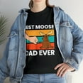 thumbnail image 2 of Best Moose Dad Ever Funny Moose T-Shirt, 2 of 2