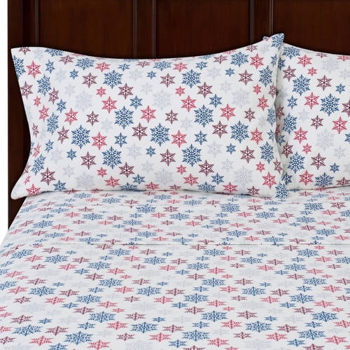Mainstays Flannel Bedding Sheet Set