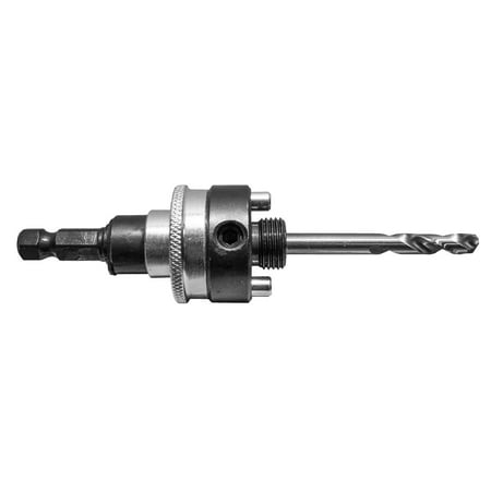 

Century Drill & Tool Hole Saw Arbor B Series - For Hole saw blades 1-1/4 to 6 - 7/16 Hex 5/8-18 thread 1/card sold by each