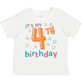 thumbnail image 3 of Inktastic It's My Fourth Birthday Boys or Girls Toddler T-Shirt, 3 of 5