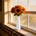 thumbnail image 6 of Small Plastic Bud Vase Tall Conic Flower Single Stem Vase Vase Home Decorative Floral Centerpiece for Wedding and Office, 6 of 6