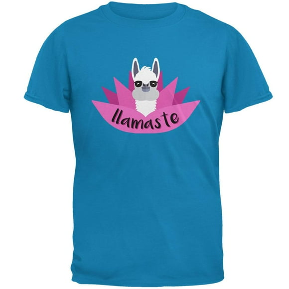 T-shirt Homme Drôle de Yoga Llama